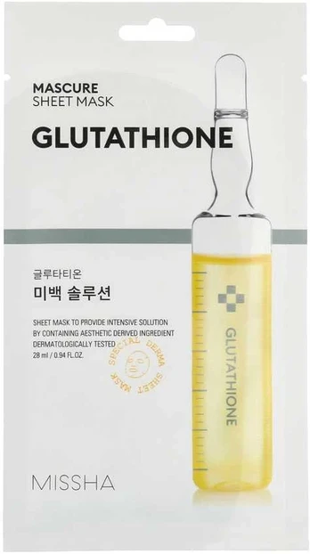 MISSHA Mascure Sheet Mask Glutathione 28 ml