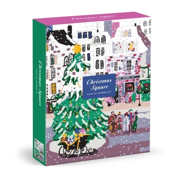 Joy Laforme Christmas Square 9 x 12 Paint by Number Kit