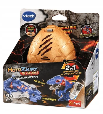 V-TECH Motozaury Welociraptor w jajku 62057