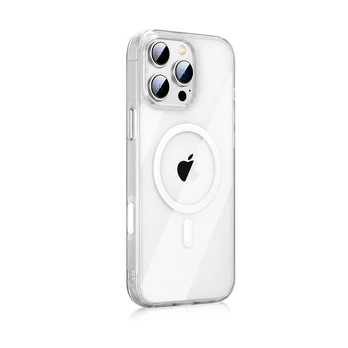 Dėklas HDD Clear MagSafe Case Apple iPhone 16 skaidrus