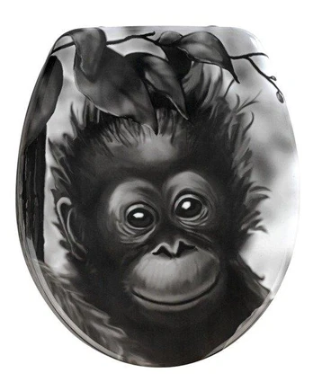 Tualeto sėdynė MONKEY, universali - Duroplast, WENKO