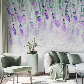 Artgeist Fototapetas - Lavender Breath - Second Variant