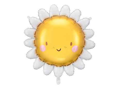 PartyDeco Foil balloon Sun, 90 cm, mix