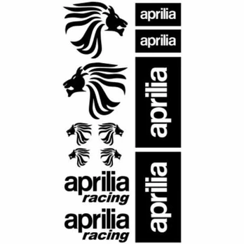 Aprilia racing sticker set