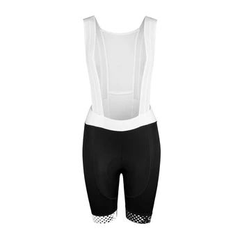 Šortai Bib FORCE Vision Lady, su paminkštinimu (juoda/balta) XL