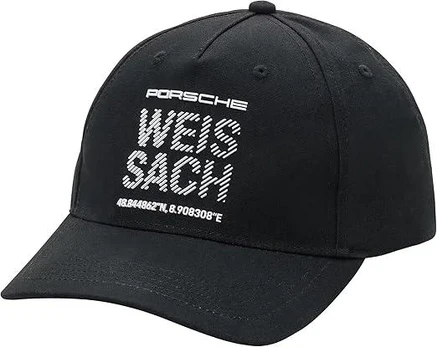 Porsche Weissach kepurė su snapeliu, juoda