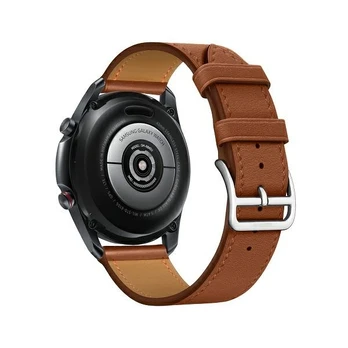 Beline dirželis Watch 20mm Hermes Leather ruda |ruda box
