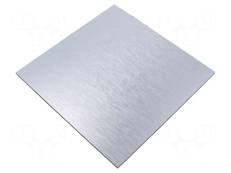 Decorative panel | metal | aluminium | 170x170x10mm
