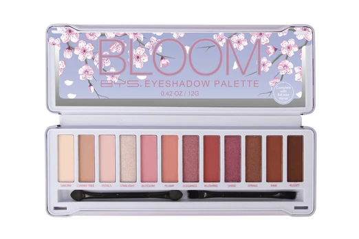 BYS Akių šešėlių paletė Bloom, 12 g