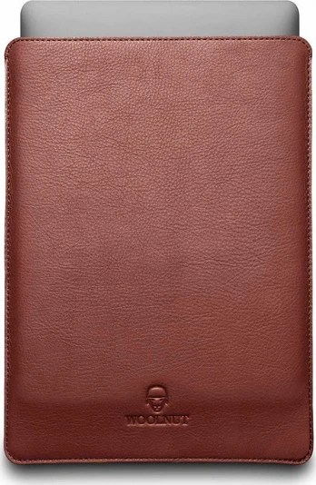 Dėklas WOOLNUT Leather Sleeve 13" Ruda