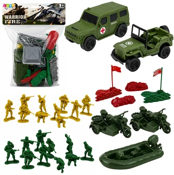 Lean Toys Karinis rinkinys 46 vnt.