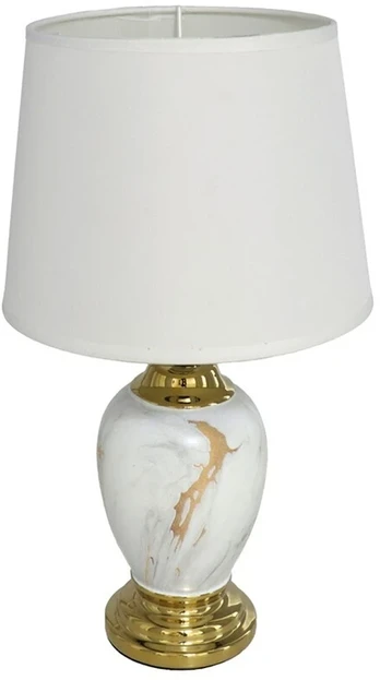 Keraminė lempa Carlit, 17.60 × 17.60 × 30.00 cm, DECORLIFE