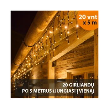 Lauko kalėdinės lemputės PROLED IP67 100m