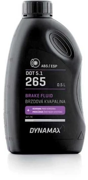 Stabdžių skystis DYNAMAX 265 DOT 5.1 1L (502105)