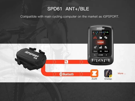 Igpsport dviračio greičio jutiklis, kadencijos jutiklis, dvigubo modulio „bluetooth“ ir Ant +