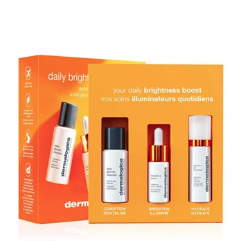 Dermalogica – Daily Brightness Boosters odos priežiūros dovanų rinkinys