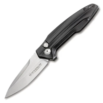 Boker Magnum Final Flick Out Black Auto Sulankstomas peilis