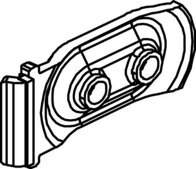 CUBIC Sprossebeslag, smal