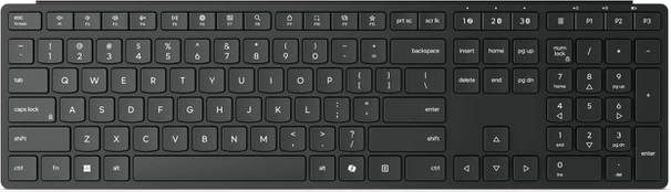Lenovo Multi-Mode Pro Keyboard 6000 | Keyboard | Wireless | Lithuanian | Bluetooth | Wireless connection | Dome Switch Keys | Eclipse Black | Brown Box