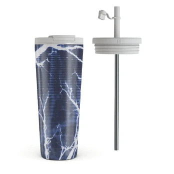 Subzero - Travel Mug, 700 ml / Flap & Straw Set