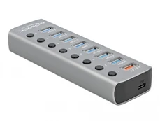 USB šakotuvas Delock 63264 USB 3.2 Gen1 kaina