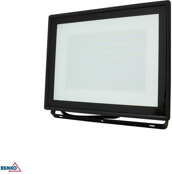 Bemko 100W LED prožektorius KASTEL, juodas, 4000K, IP65