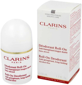 Rutulinis dezodorantas moterims Clarins, 50 ml