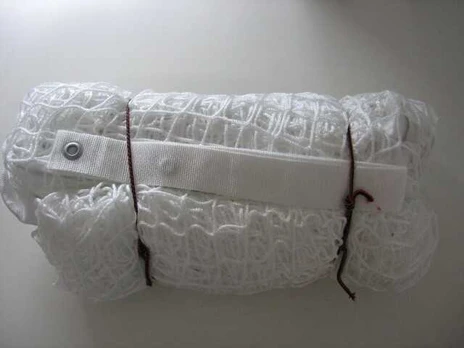 Netex Lauko teniso tinklas PP3mm (baltas su trosu)