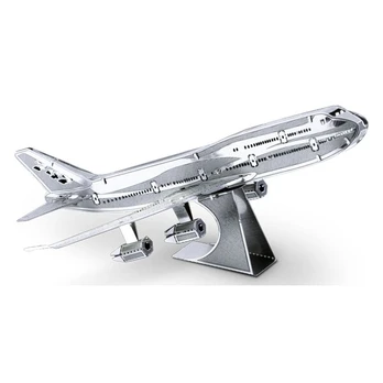 3D metalinis konstruktorius lėktuvas Jet Boeing 747