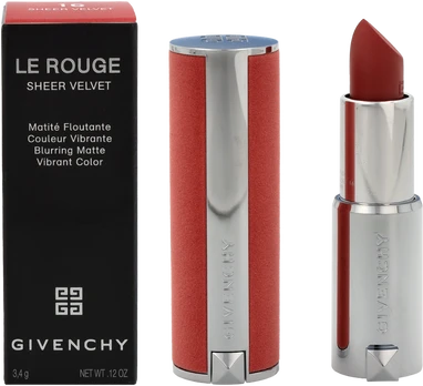 Givenchy Le Rouge Sheer Velvet Matte Papildomas Lipstick 3
