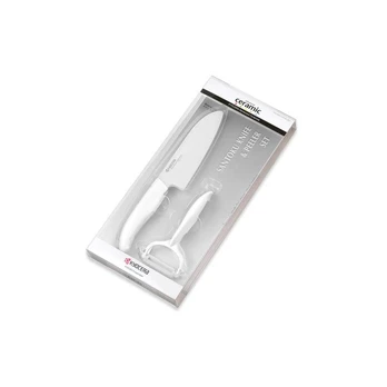 Keraminis Santoku peilis + skustukas