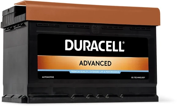 Akumuliatorius Duracell Advanced 77Ah 700A 12V