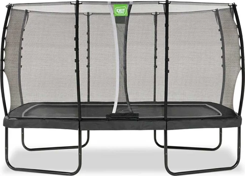 EXIT Allure Classic trampoline 214x366cm - juodas