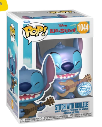 Funko POP! Disney Stitch with Ukulele exclusive