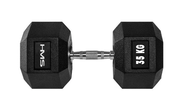 Šešiakampis svarmuo HMS Hex Pro, 35 kg