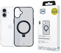3MK Smoke Case iPhone 16 Magsafe & Stand kaina