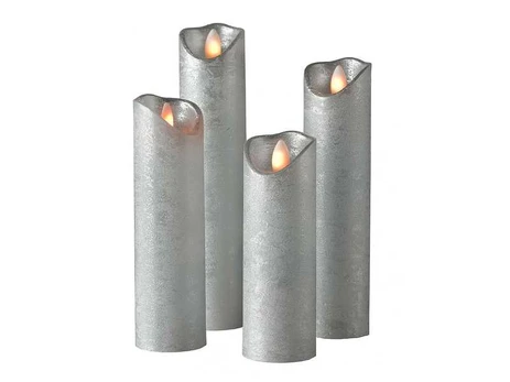 Dekoracja świąteczna Sompex Sompex Shine Led Candle, Set Of 4, Remote Controllable, Timer Function, Multi Led
