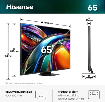 Televizorius Hisense 65UR9DS