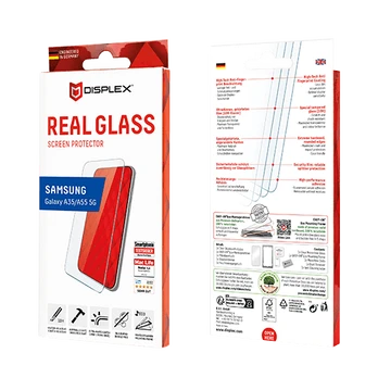 Displex Samsung Galaxy A55 5G dėklas + ekrano apsauginis stiklas