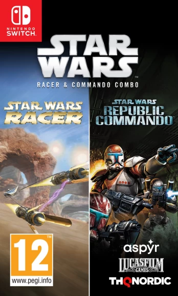 Star Wars Racer & Commando Combo Nintendo Switch