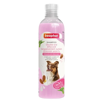 Šampūnas šunims - "Beaphar" šampūnas šunims su ilgu kailiu, 250ml