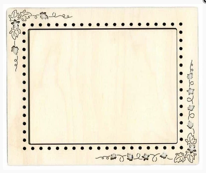 Frame "Pumpkin Leaves" medium OR-093
