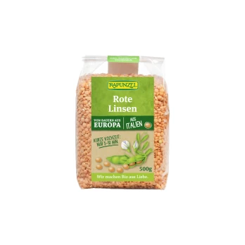 Rapunzel raudonieji lęšiai  500 g