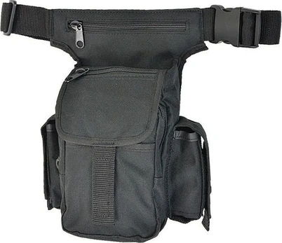 Mil-Tec Mil-Tec Juoda universali juosmens rankinė „Multi Pack“