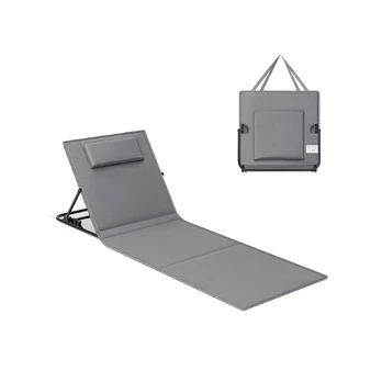 Gultas 158x55x52cm., pilkos/juodos spalvos