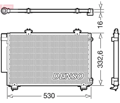 Kondensatorius, oro kondicionierius DENSO DCN50060