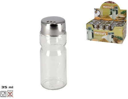 Prieskonių indelis 35 ml, 3x3x9 cm, KITCHEN&GO