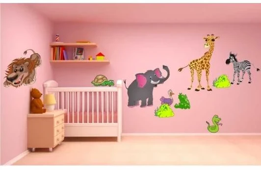 Lipdukas vaikams "Žirafa ir draugai"
