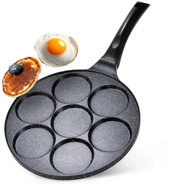 Kiaušinių keptuvė Vilde Basic Line 26 cm, 7 angų
