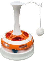 Žaislas katei Ferplast Tornado, baltas/oranžinis, 24 cm kaina